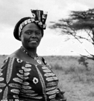 Wangari Maathai ritratto