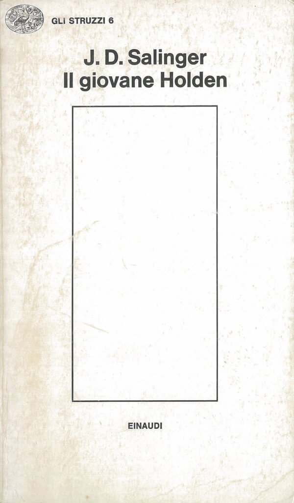 Tentativo con in copertina un rettangolo listato nero.